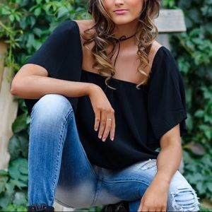 Tube Top with sleeves